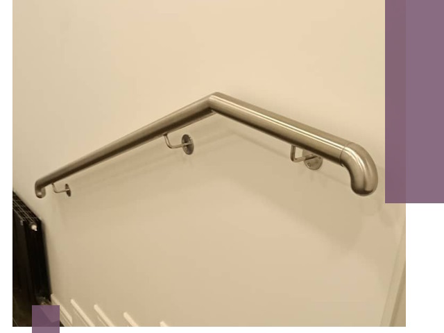 Изготовление пристенных поручней в Усолье-Сибирском под ключ за сроки