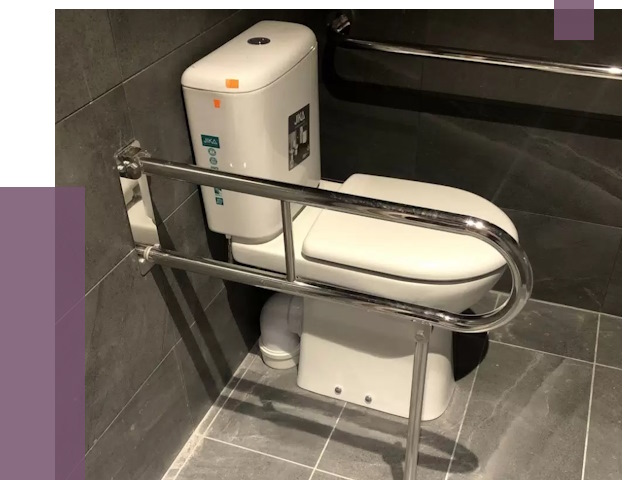 Поручни для санузлов в Усолье-Сибирском от 4334 руб. | ПРОЛЁТ-Сль